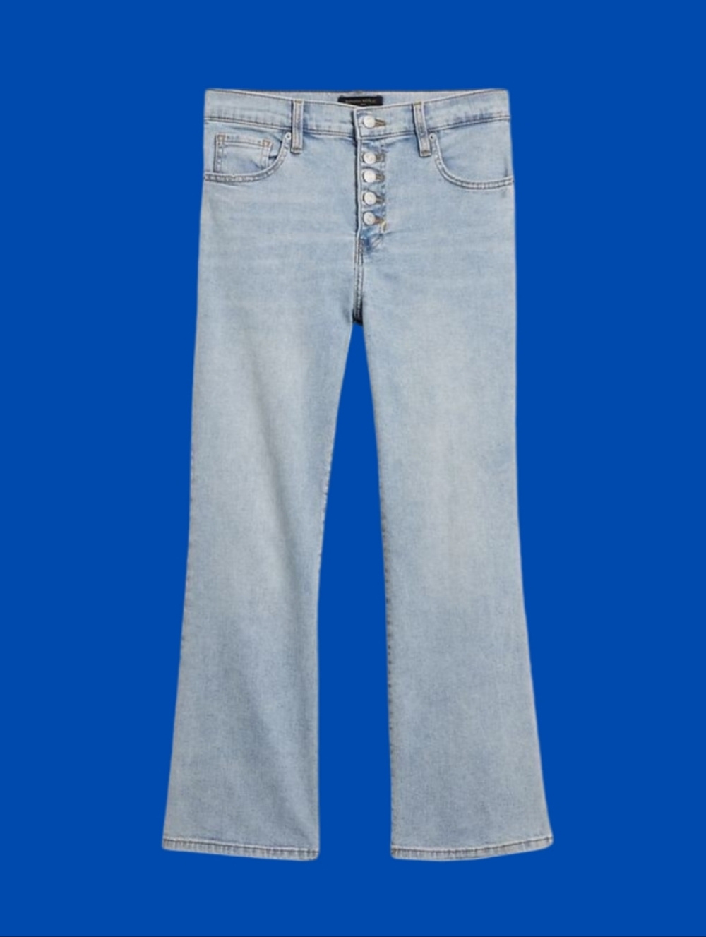 Banana Republic High Rise Cropped Bootcut Jeans - Light Wash - Women's Size 10